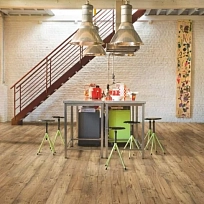 РЕСТАВРИРОВАННЫЙ КАШТАН НАТУР ЛАМИНАТ  QUICK-STEP  PERSPECTIVE PATCHWORKS HYDRO ламинат для пола
